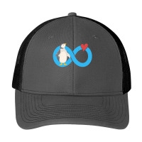 Penguin T  Shirt Antarctica Infinity Symbol Penguin Lover Animal Pengu Pa Trucker Cap | Artistshot