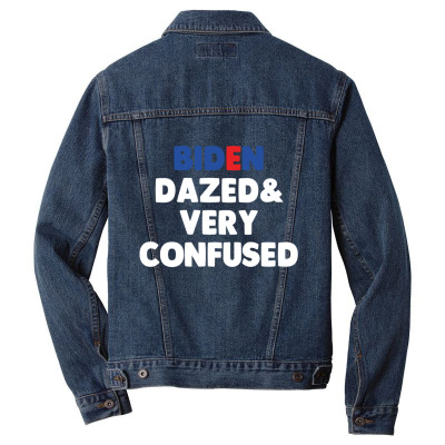 Biden Dazed And Very Confused Men Denim Jacket Designed By Bariteau Hannah