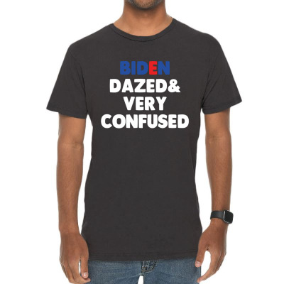 Biden Dazed And Very Confused Vintage T-shirt Designed By Bariteau Hannah