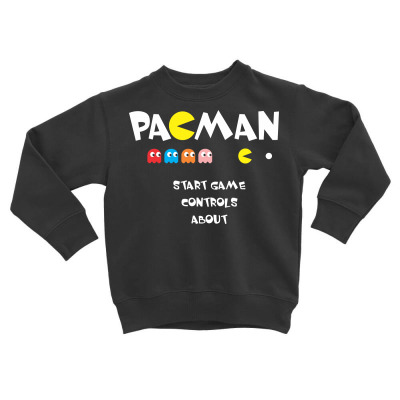 Pacman Toddler Sweatshirt Designed By Sculacho