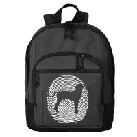 Hanover T  Shirt Hanover Hound D N A Fingerprint I Dog Hanover Hound T Basic Backpack | Artistshot