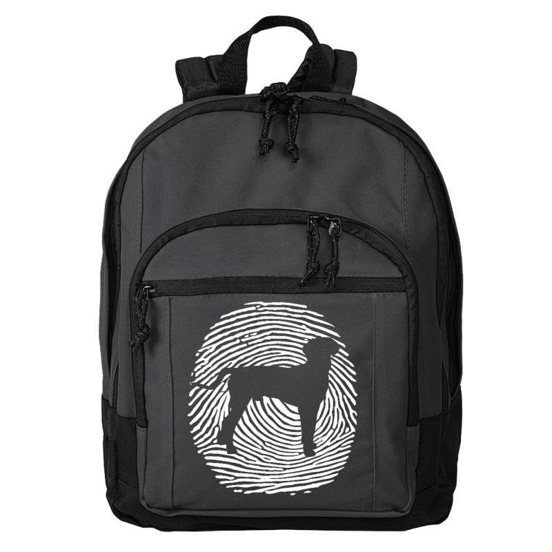 Hanover T  Shirt Hanover Hound D N A Fingerprint I Dog Hanover Hound T Basic Backpack by shiftkraft | Artistshot