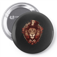 Urban Lion Pin-back Button | Artistshot