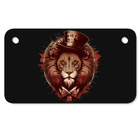 Urban Lion Motorcycle License Plate | Artistshot