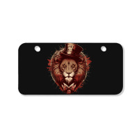 Urban Lion Bicycle License Plate | Artistshot