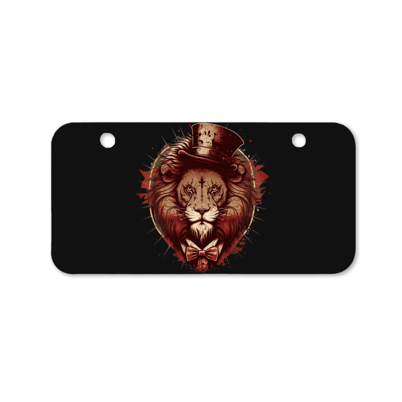 Urban Lion Bicycle License Plate | Artistshot