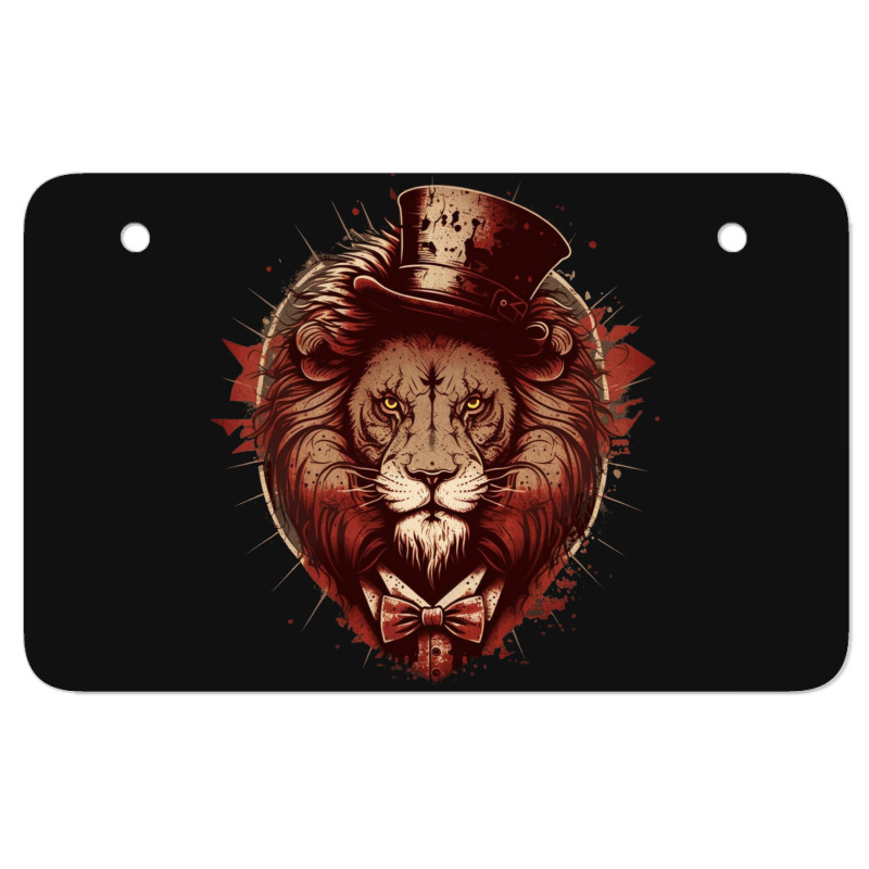 Urban Lion Atv License Plate | Artistshot