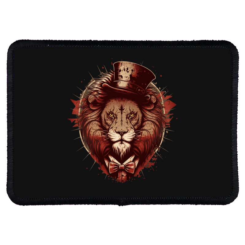 Urban Lion Rectangle Patch | Artistshot