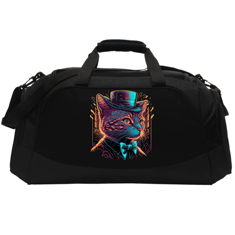 Urban Cat Active Duffel | Artistshot