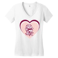 Rose Flower Women's V-neck T-shirt | Artistshot