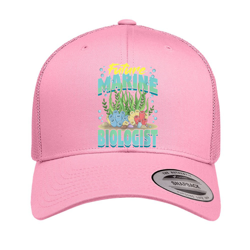 Future Marine Biologist Ocean Life Marine Biology Student Retro Trucker Cap | Artistshot