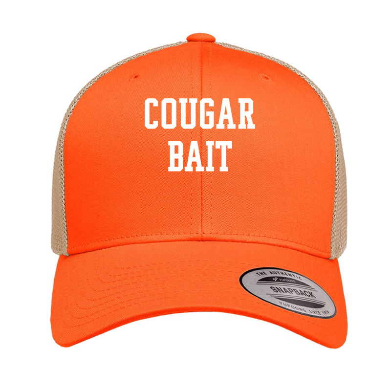 Cougar Bait Pullover Hoodie Retro Trucker Cap by gehriglyssy | Artistshot