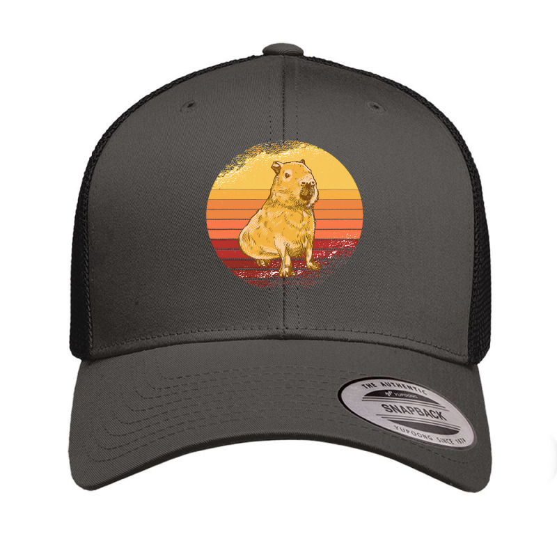 Nice Capybara Design , Best Gift, Costume, Halloween, Xmas, Christmas, Retro Trucker Cap | Artistshot