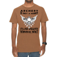 Archery Survival Skill Vintage T-shirt | Artistshot