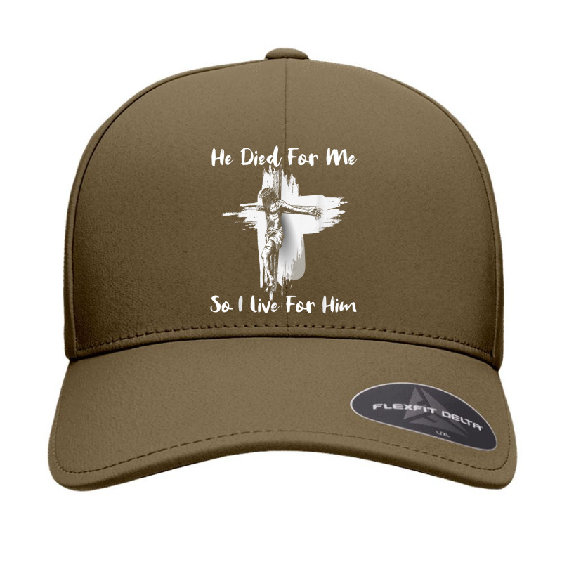 Christian Bible Verse - Jesus Died For Me Seamless Cap by TyDesign | Artistshot