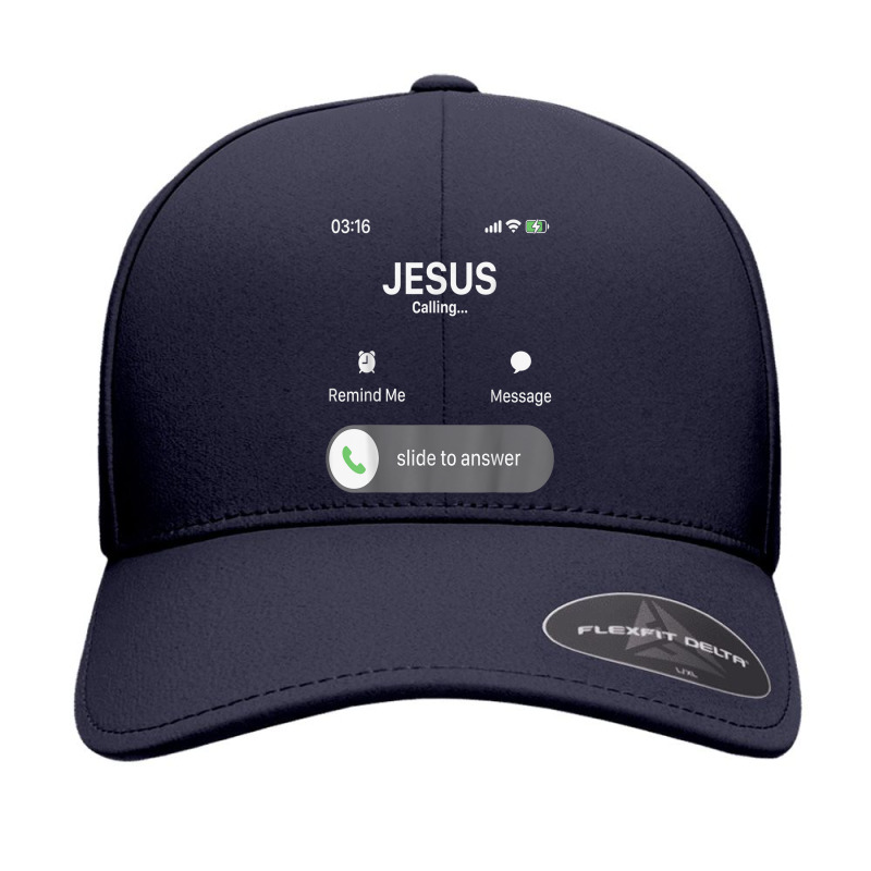 Jesus Is Calling Mobile Jesus God Religious Birthday Gifts Seamless Cap by Aria-Proctor | Artistshot