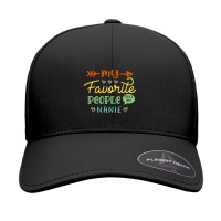 My Favorite People Call Me Nanie Cool Mothers Day Gift Nanie Seamless Cap | Artistshot