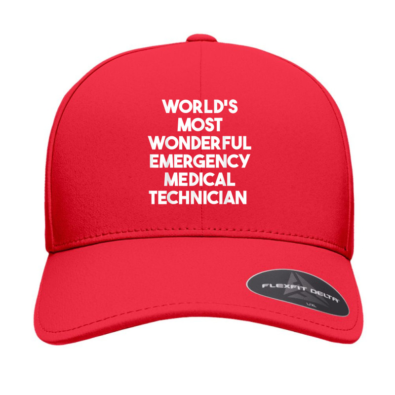 World's Most Wonderful Emergency Medical Technician T Shirt Seamless Cap | Artistshot