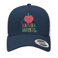 Cute Maestra Bilingue Bilingual Teacher Premium T Shirt Yupoong Trucker Cap | Artistshot