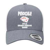 Funny Pinochle It's A Smart Person Game Card Game Playing Premium T Sh Yupoong Trucker Cap | Artistshot