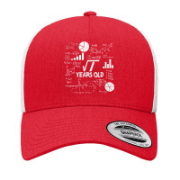 Birthday Square Root Math Problem Fun Calculation 1st Bday T Shirt Yupoong Trucker Cap | Artistshot