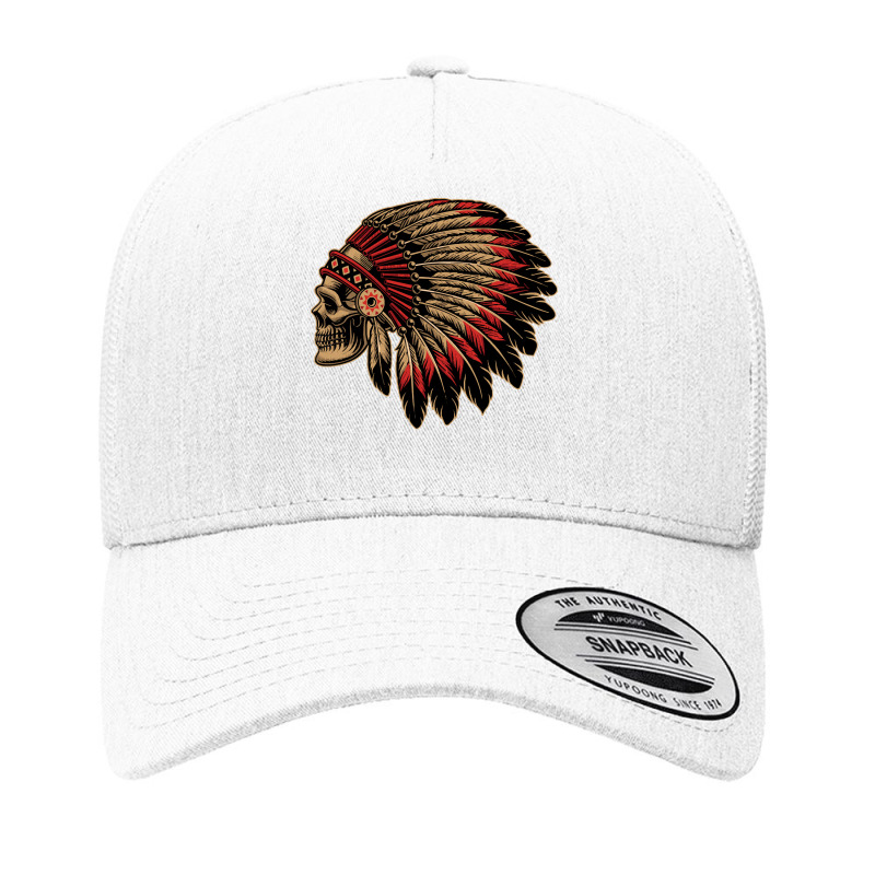 Native American T  Shirt Native T  Shirt Yupoong Trucker Cap by baroncrona555 | Artistshot