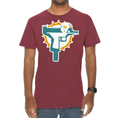 Custom Miami Dolphins Uzi Gun T Shirt Football Jersey Funny Ryan Tannehill  New Rare! Youth Tee By Mdk Art - Artistshot