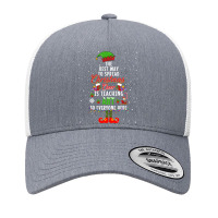 The Best Way To Spread Christmas Cheer Is Teaching Art T Shirt Yupoong Trucker Cap | Artistshot