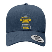 Chaplain Appreciation Miracle Worker Funny Quote Yupoong Trucker Cap | Artistshot