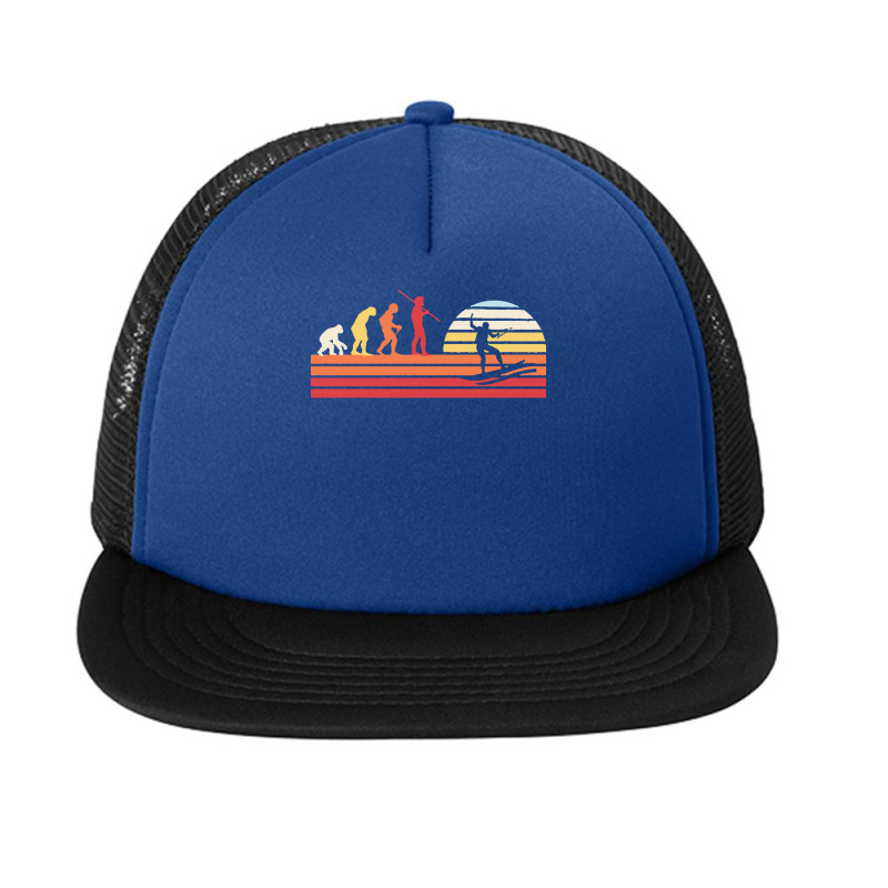 Wakeboarding T  Shirt Retro Wakeboarder Wakeboard   Vintage Wakeboardi Foam Snapback Hat | Artistshot