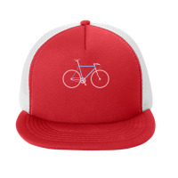 Mom T  Shirt Fixie Bike Fixed Gear Bicycle Rider Street Racing Messeng Foam Snapback Hat | Artistshot