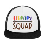 Library Squad For Light Foam Snapback Hat | Artistshot