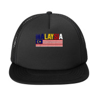 Malaysia Flag Malaysian Mens Womens Kids T Shirt Foam Snapback Hat | Artistshot