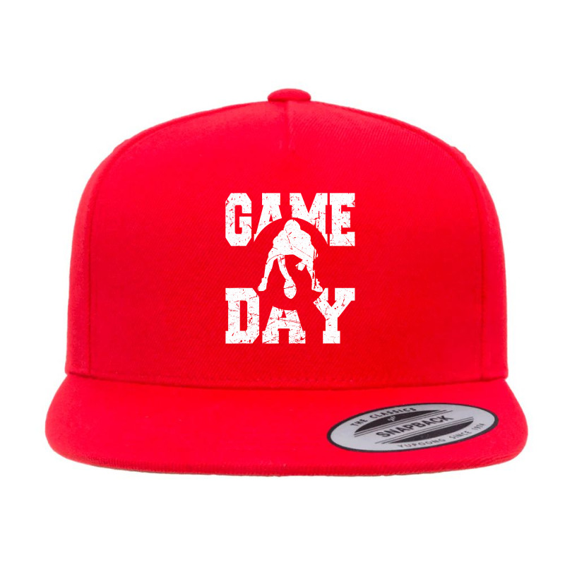 Football Game Day Footballer 205 5 panel snapback cap by circularflap | Artistshot