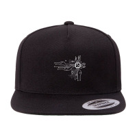 Cpu Heart Chipset Board Electrical Electronic Engineer T Shirt 5 Panel Snapback Cap | Artistshot