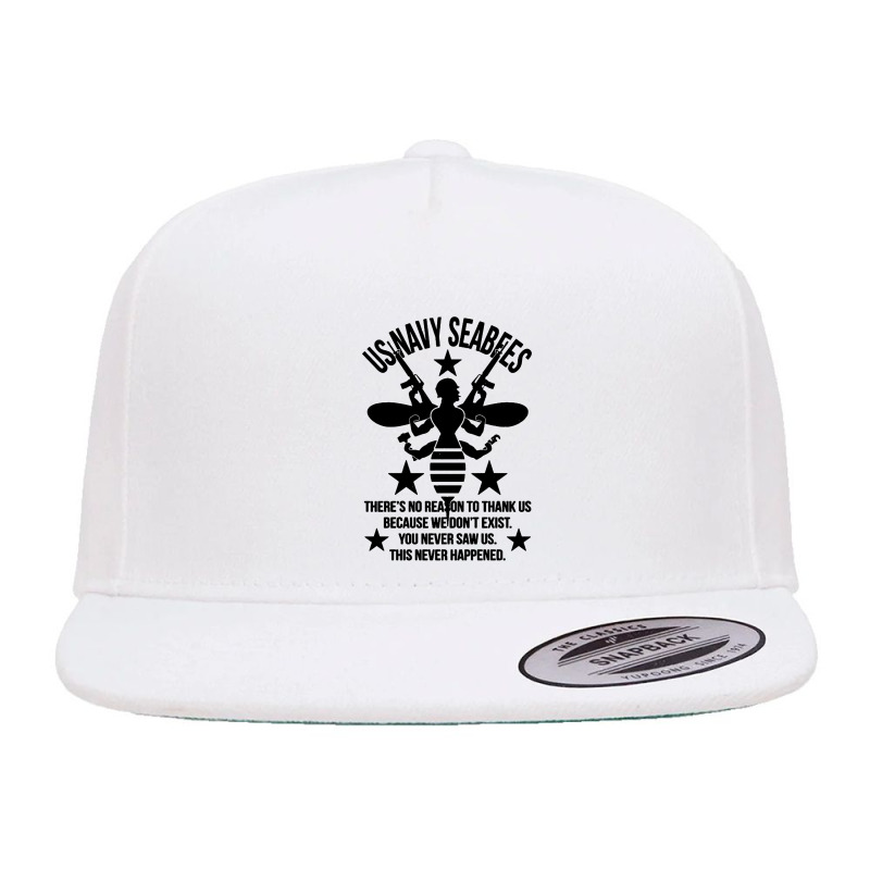 Us Navy Seabees 5 panel snapback cap by Lemah Teles | Artistshot