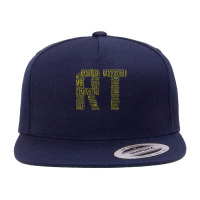 Rt Radiology Technologist Radiographer Radiology Technician T Shirt 5 Panel Snapback Cap | Artistshot