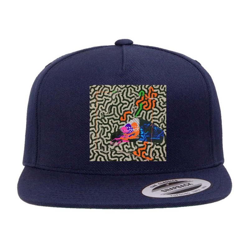 Animal Collective 8 5 panel snapback cap by MaxineStott | Artistshot