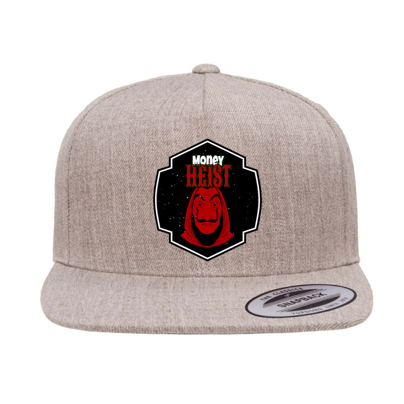 Hello Bella Ciao,bella Ciao Life Money Heist Hello 5 Panel Snapback Cap | Artistshot