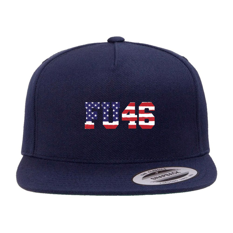 Fu46,fuck Biden 46 Usa Flag,fuck Biden 5 panel snapback cap by butuhbahu | Artistshot