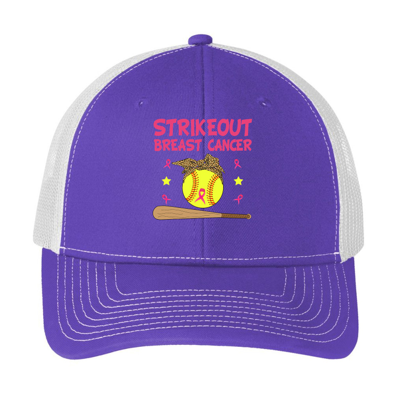 Breast Cancer Strike Out Breast Cancer Awareness Softball Fighters 217 Pa Trucker Cap by offensejuggler | Artistshot