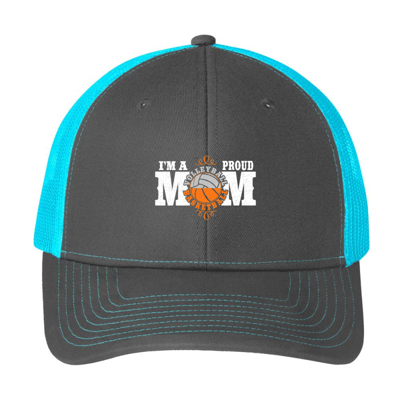 I'm A Proud Basketball Volleyball Mom   Combined Sports T Shirt Pa Trucker Cap by longduong89 | Artistshot