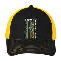 How To Parallel Park Funny New Drivers License Gift Pa Trucker Cap | Artistshot