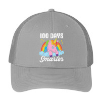 Kids 100 Days Smarter Unicorn 100th Day Of School Girls Kids Pa Trucker Cap | Artistshot