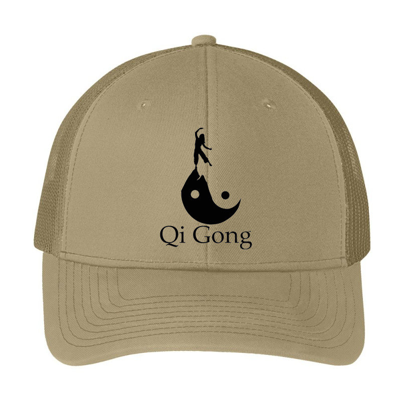 Black Silhouette Art Of Qigong Pa Trucker Cap by RetnoAN | Artistshot