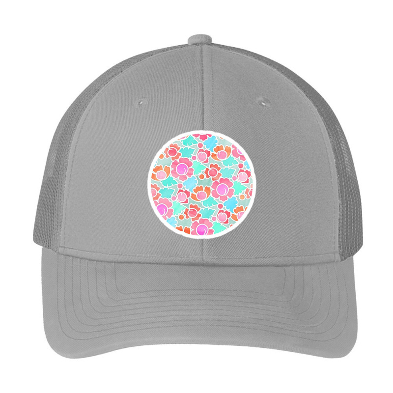 Abalone Abstract In Aqua And Purple With Texture 53408175 Pa Trucker Cap by wahidd22 | Artistshot