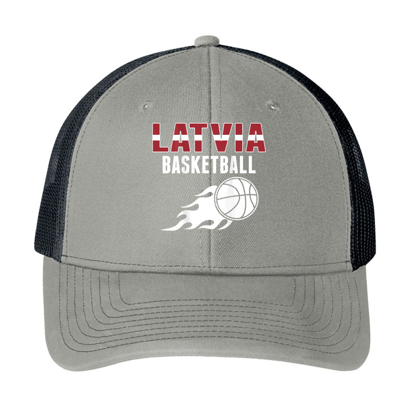 Latvia Basketball Fans Jersey   Latvian Flag Summer Sports T Shirt Pa Trucker Cap by tamarogbbrazee4 | Artistshot