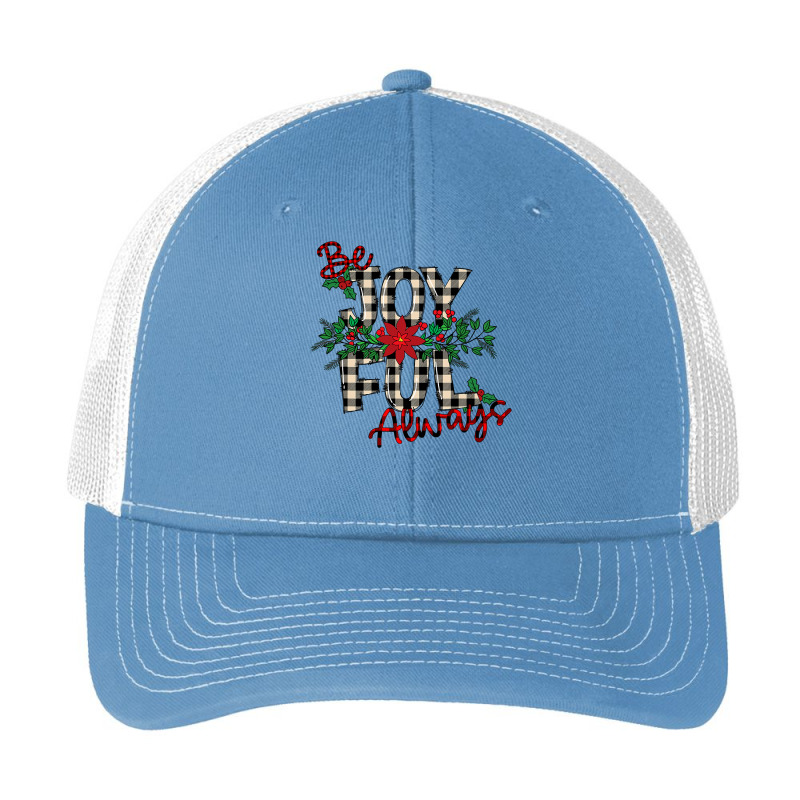 Jesus Christ Christian Buffalo Plaid Be Joyful Always Jesus Nativity S Pa Trucker Cap by circularflap | Artistshot