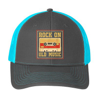 Vintage Retro Rock On Old Music Cassette Tape T Shirt Pa Trucker Cap | Artistshot