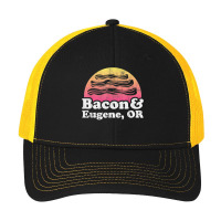 Bacon And Eugene, Or Or Oregon T Shirt Pa Trucker Cap | Artistshot